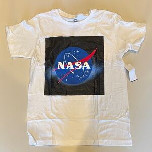 White NASA Logo T-Shirt